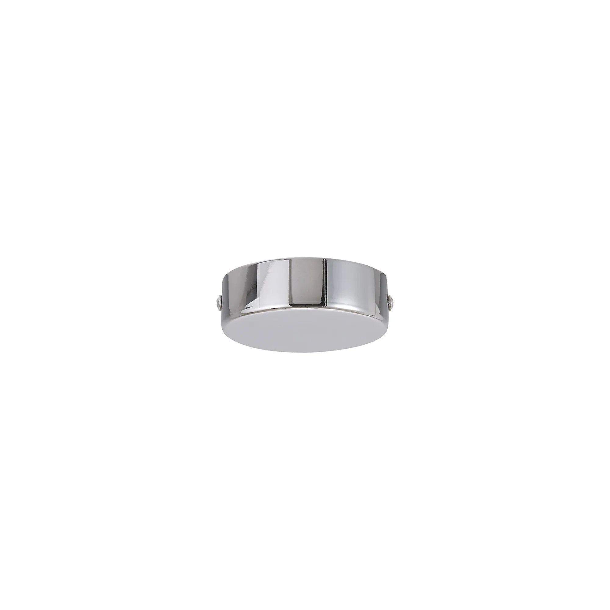 Hayes No Hole Polished Chrome Ceiling Boxes Deco Single Pendant
